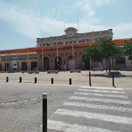 Gare - Spacieux T2 Avec Clim Balcon Wifi Apartman Perpignan