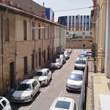 Gare - Spacieux T2 Avec Clim Balcon Wifi Apartman Perpignan