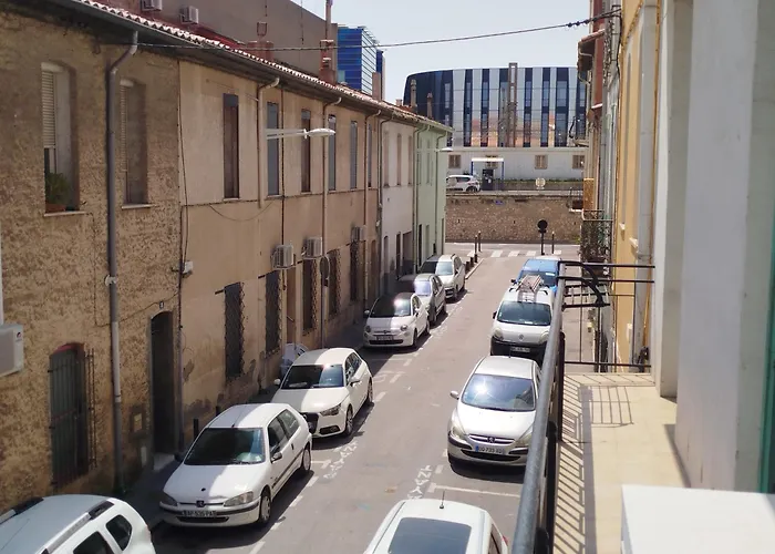 Grand T2 Avec Clim Balcon Wifi Lejlighed Perpignan